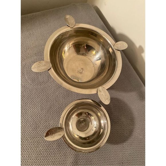 2 Stinky Cigars Ashtray 4 stainless steel stirrups and 1 small with 1 stirrups - Picture 4 of 6